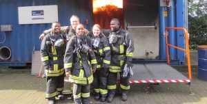 Gelebte Städtepartnerschaft: Tansanische Feuerwehr in Hamburg; Foto: Reinhard Paulsen