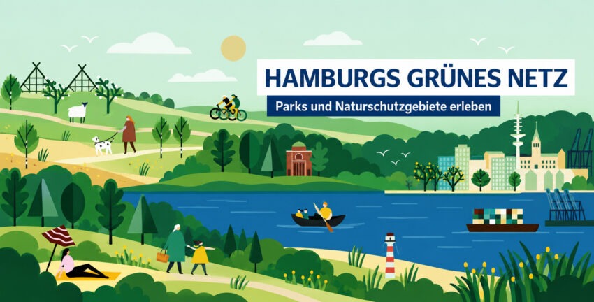 Hamburgs Grünes Netz – Parks und Naturschutzgebiete erleben, (c) FHH. BUKEA